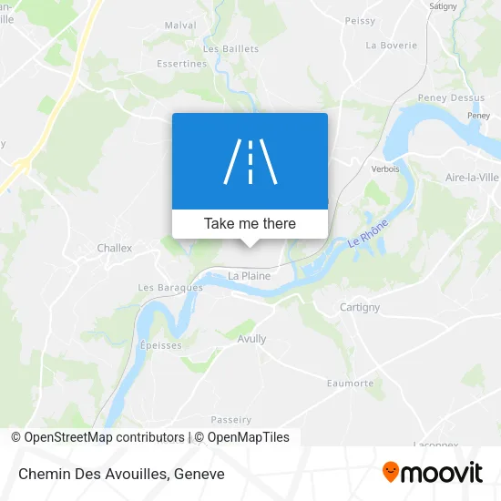 Chemin Des Avouilles map