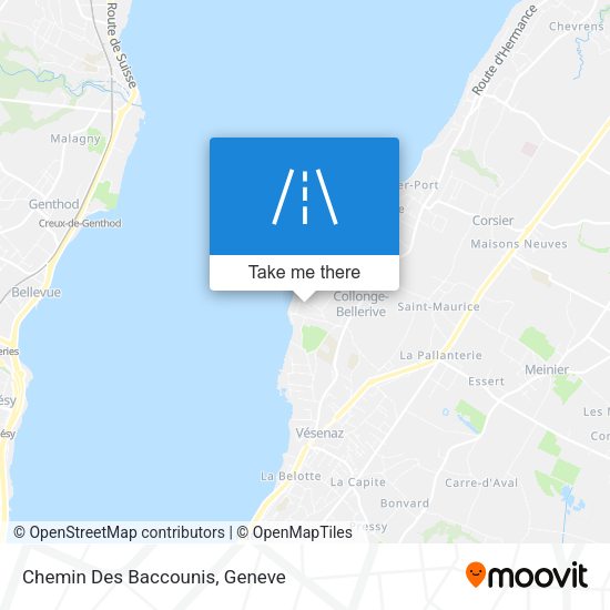 Chemin Des Baccounis map