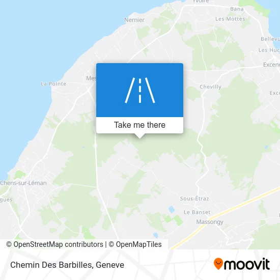 Chemin Des Barbilles map