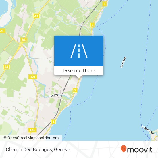Chemin Des Bocages map