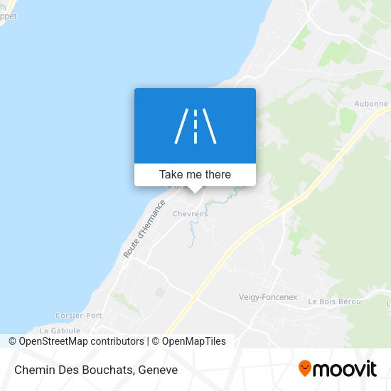 Chemin Des Bouchats map