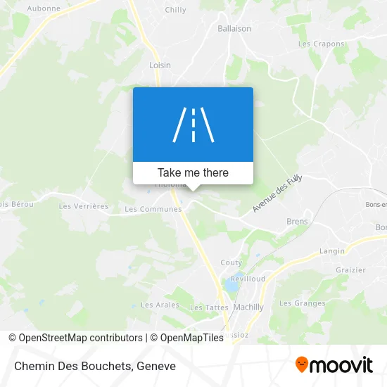 Chemin Des Bouchets map