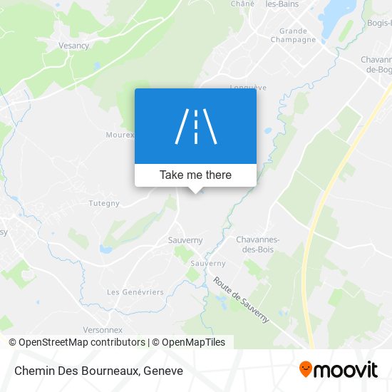 Chemin Des Bourneaux map