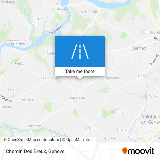 Chemin Des Breux map