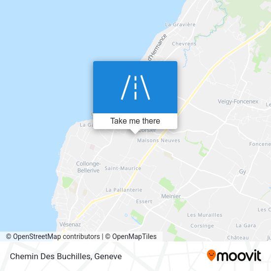 Chemin Des Buchilles map