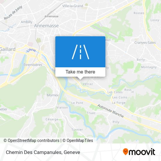 Chemin Des Campanules map