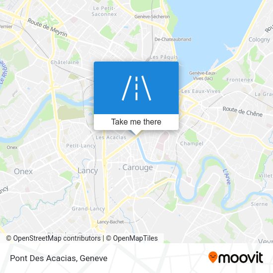 Pont Des Acacias map