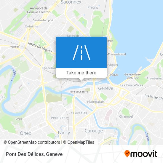 Pont Des Délices map