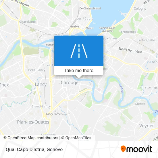 Quai Capo D'Istria map