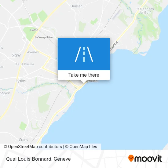 Quai Louis-Bonnard map