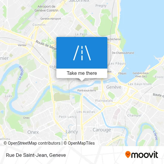 Rue De Saint-Jean map