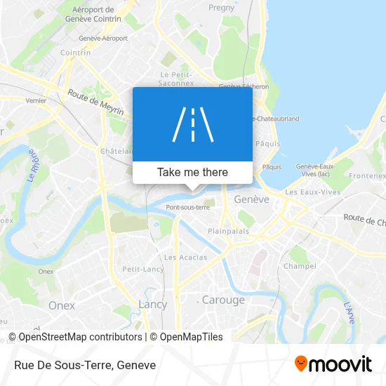 Rue De Sous-Terre map