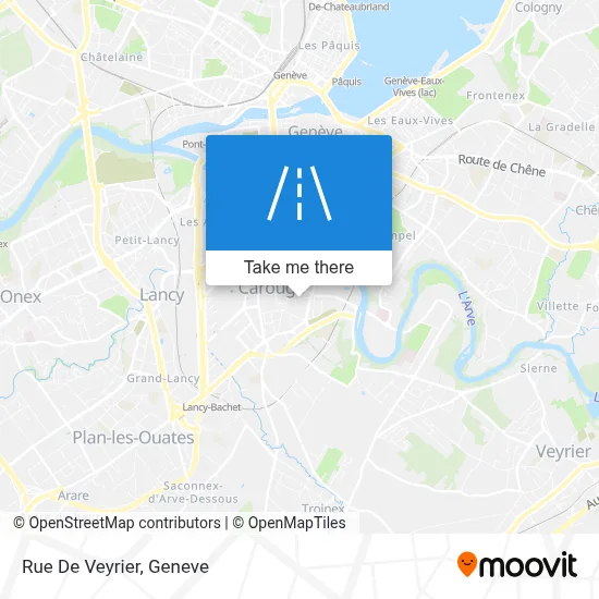 Rue De Veyrier map