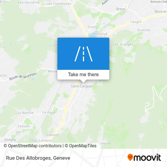 Rue Des Allobroges map