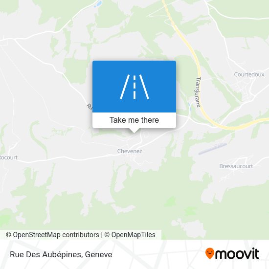 Rue Des Aubépines map
