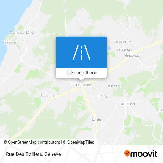 Rue Des Bolliets map