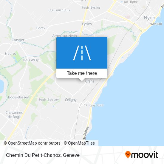 Chemin Du Petit-Chanoz map