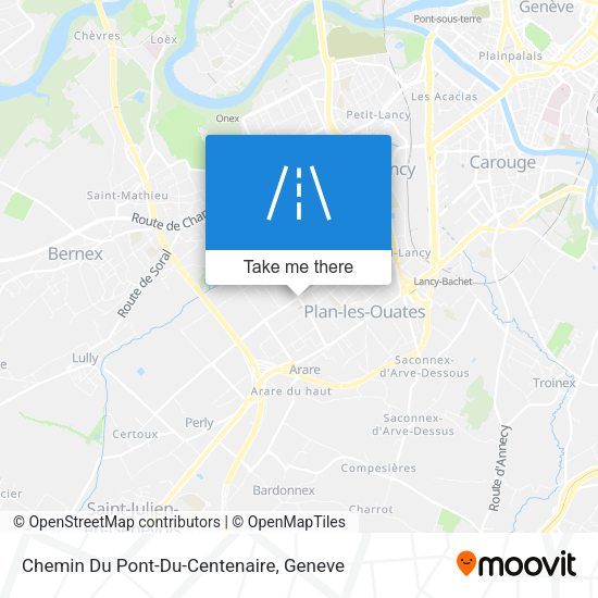 Chemin Du Pont-Du-Centenaire map