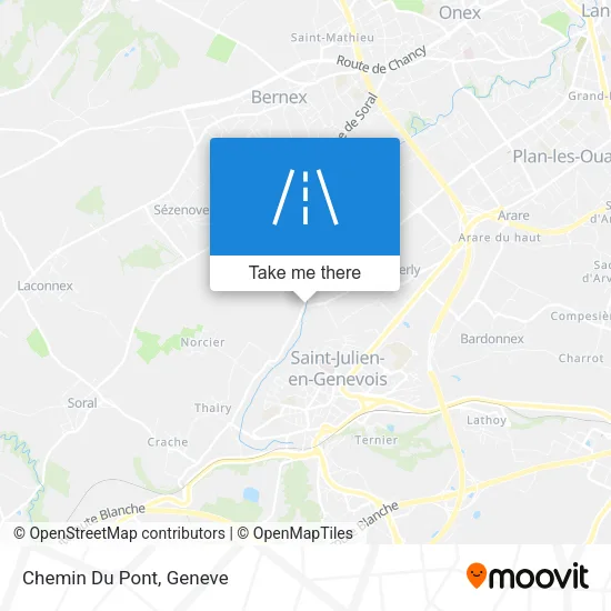 Chemin Du Pont map