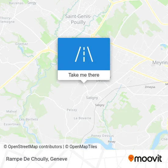 Rampe De Choully map