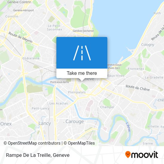 Rampe De La Treille map