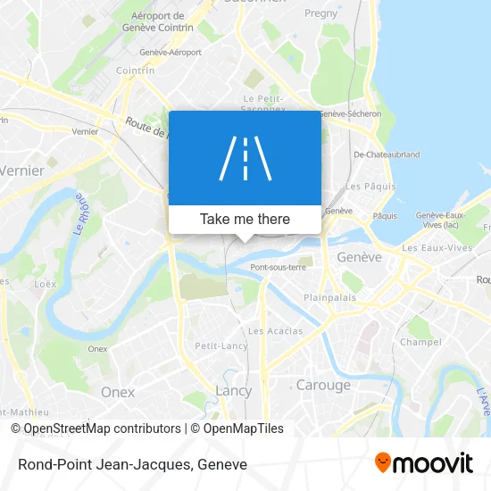 Rond-Point Jean-Jacques map