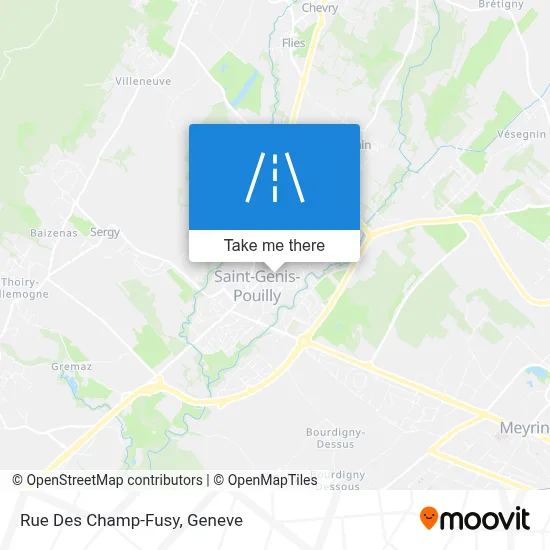 Rue Des Champ-Fusy map