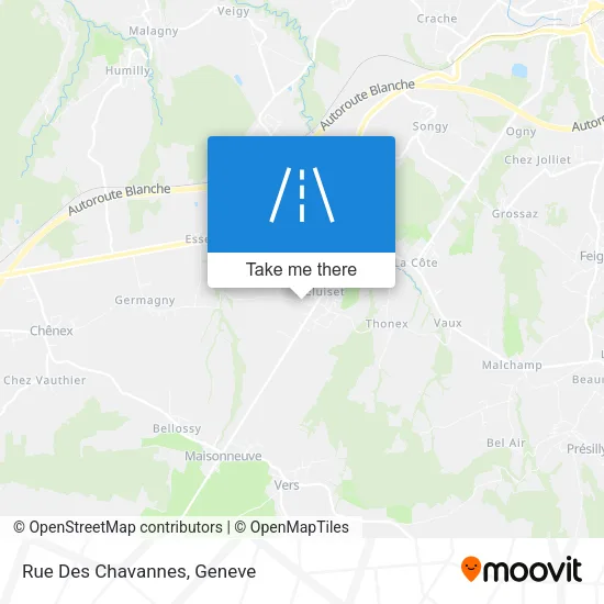 Rue Des Chavannes map