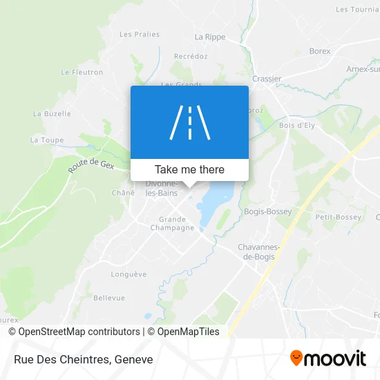 Rue Des Cheintres map