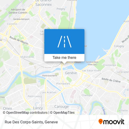 Rue Des Corps-Saints map