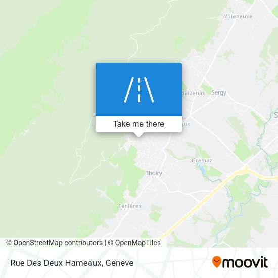 Rue Des Deux Hameaux map