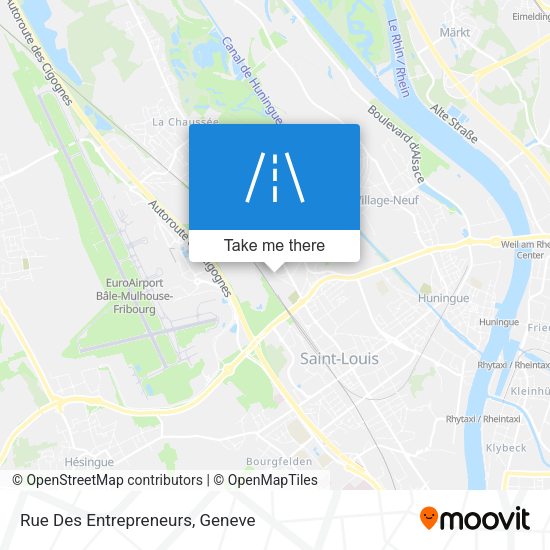 Rue Des Entrepreneurs map