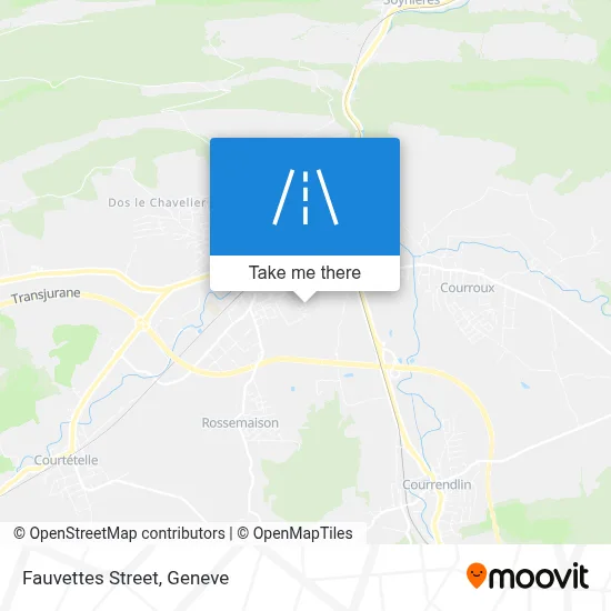 Rue Des Fauvettes map