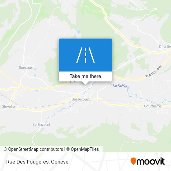 Rue Des Fougères map