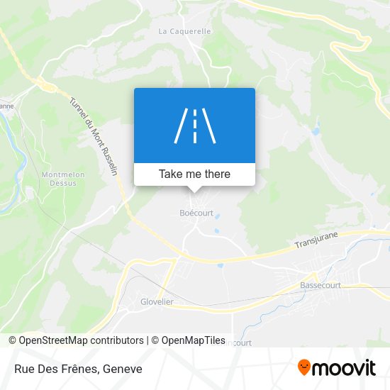 Rue Des Frênes map