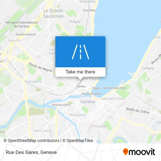 Rue Des Gares map