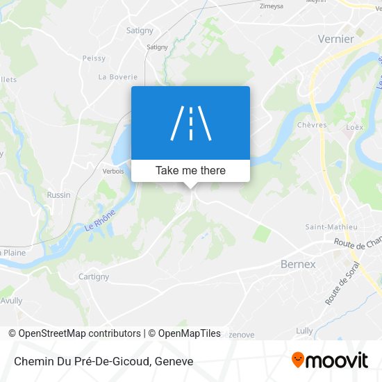 Chemin Du Pré-De-Gicoud map