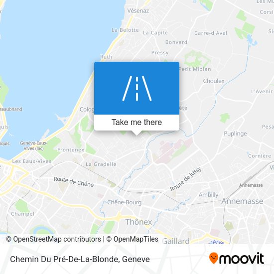 Chemin Du Pré-De-La-Blonde map