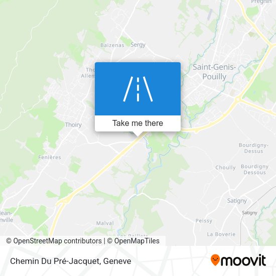 Chemin Du Pré-Jacquet map