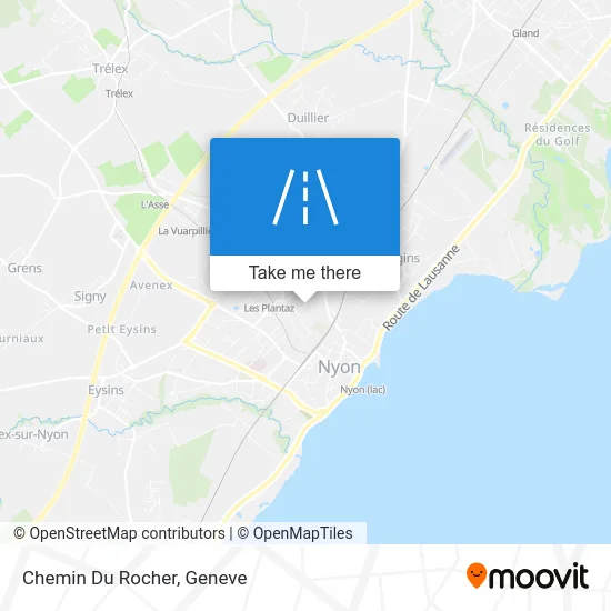 Chemin Du Rocher map