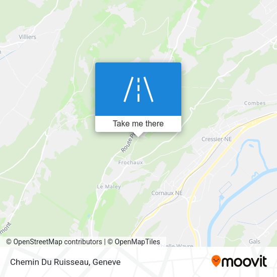 Chemin Du Ruisseau map