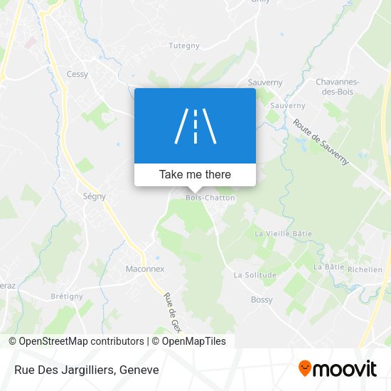 Rue Des Jargilliers map