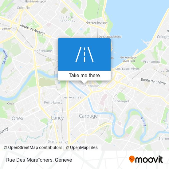 Rue Des Maraîchers map
