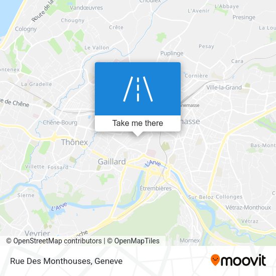 Rue Des Monthouses map