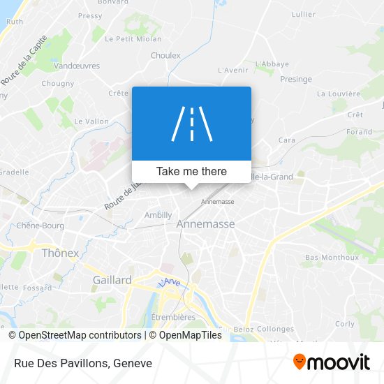 Rue Des Pavillons map