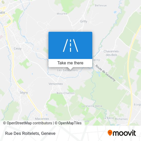 Rue Des Roitelets map