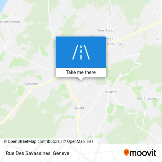 Rue Des Savassines map