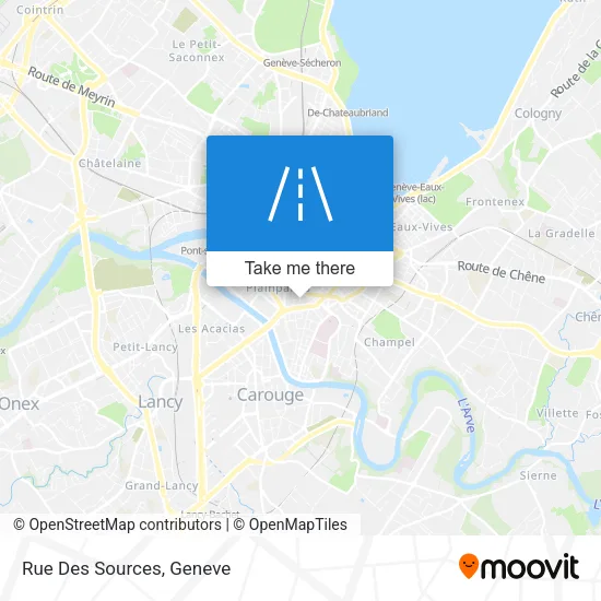 Rue Des Sources map