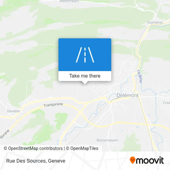 Rue Des Sources map