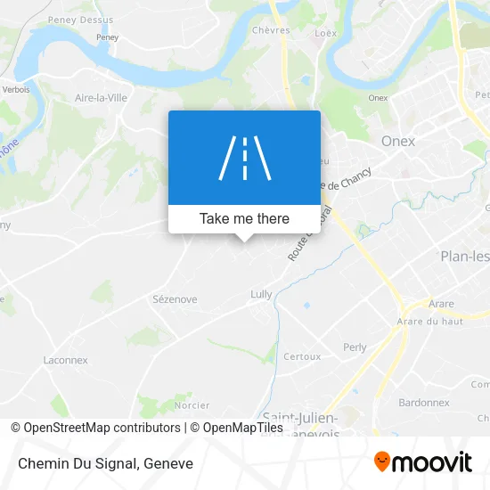 Chemin Du Signal map